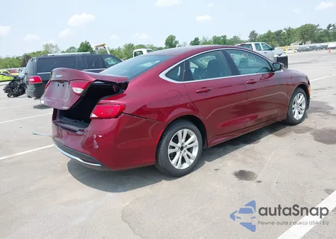 2015 Chrysler 200 Limited from USA, damaged, VIN 1C3CCCAB9FN586011